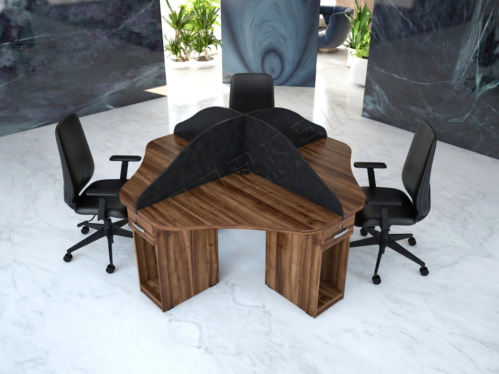 4'lü Çalışma Grubu - Ofis mobilyası - Ofis mobilyaları